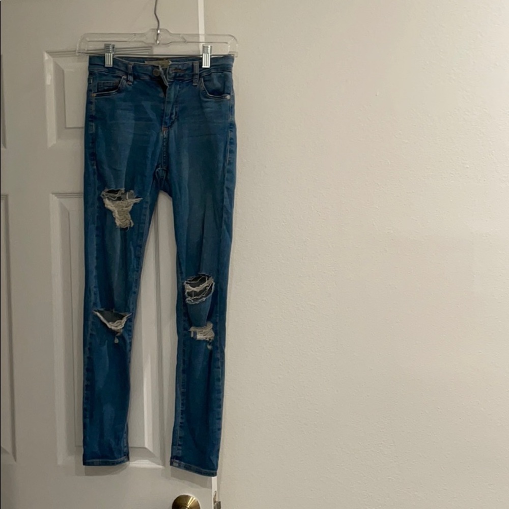 Topshop Moto Leigh Jeans